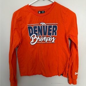 NFL Denver Broncos Kids Orange Long Sleeve Tee